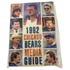 1992 Chicago Bears - Official Media Guide - National Football League NFL